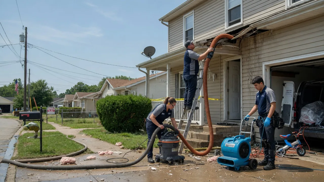 Water Damage Restoration in Clay City, IL near me